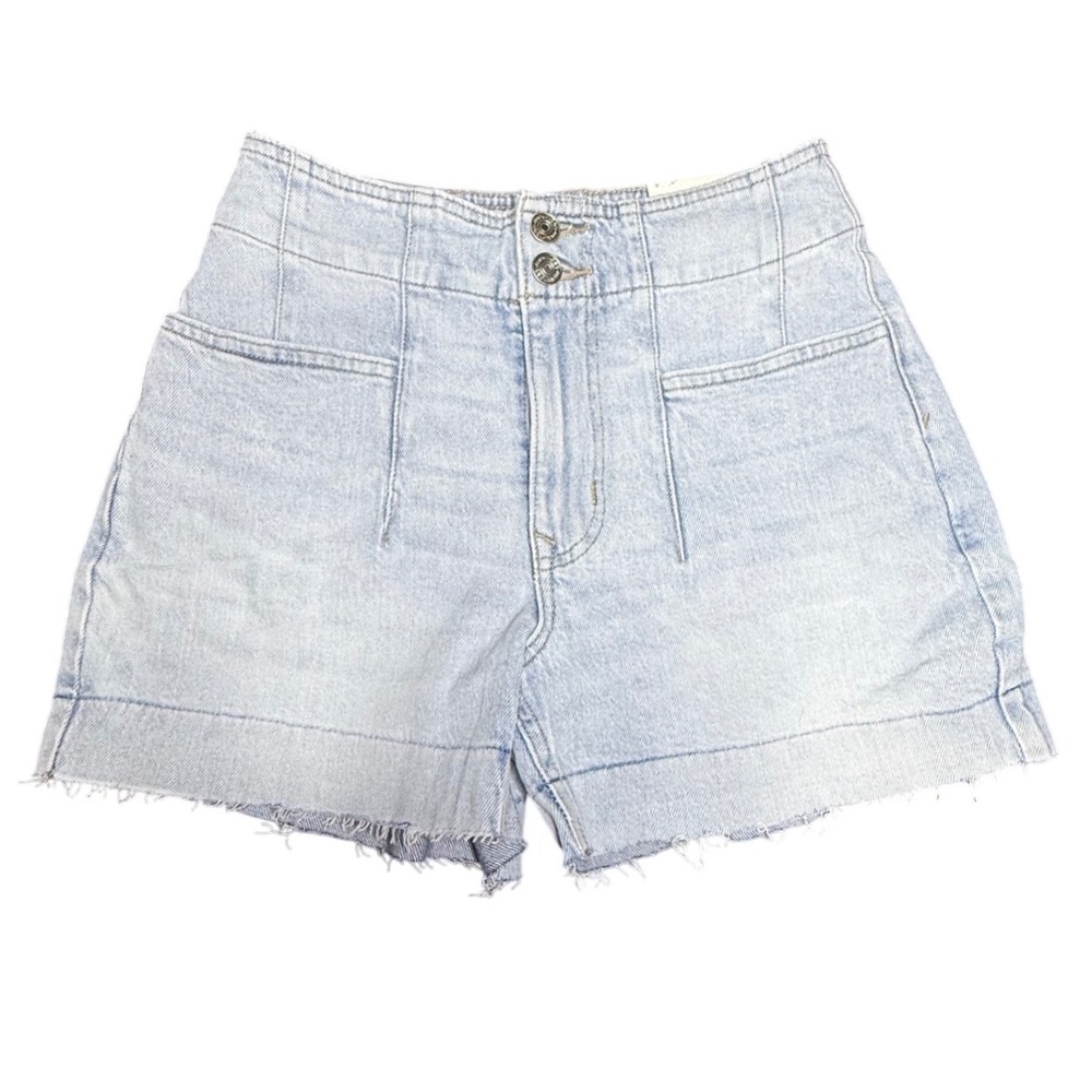 M Jeans by Maurices A-Line Shortie High Rise Denim Shorts Size 2